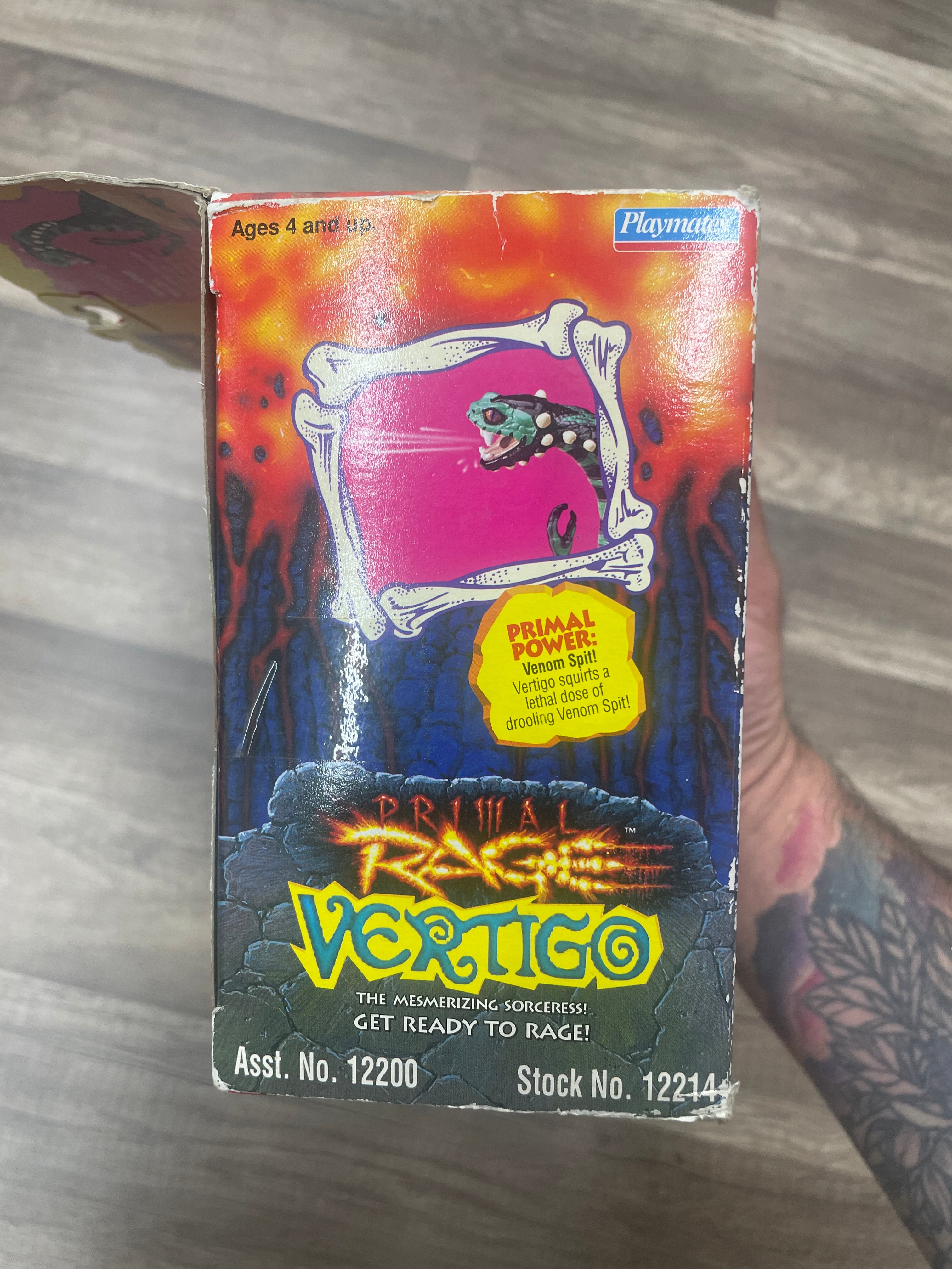 Vintage Primal Rage “VERTIGO” Action Figure
