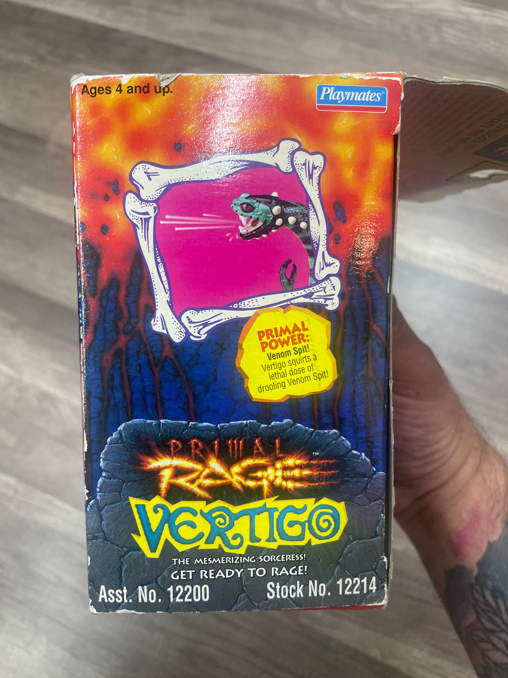 Vintage Primal Rage “VERTIGO” Action Figure
