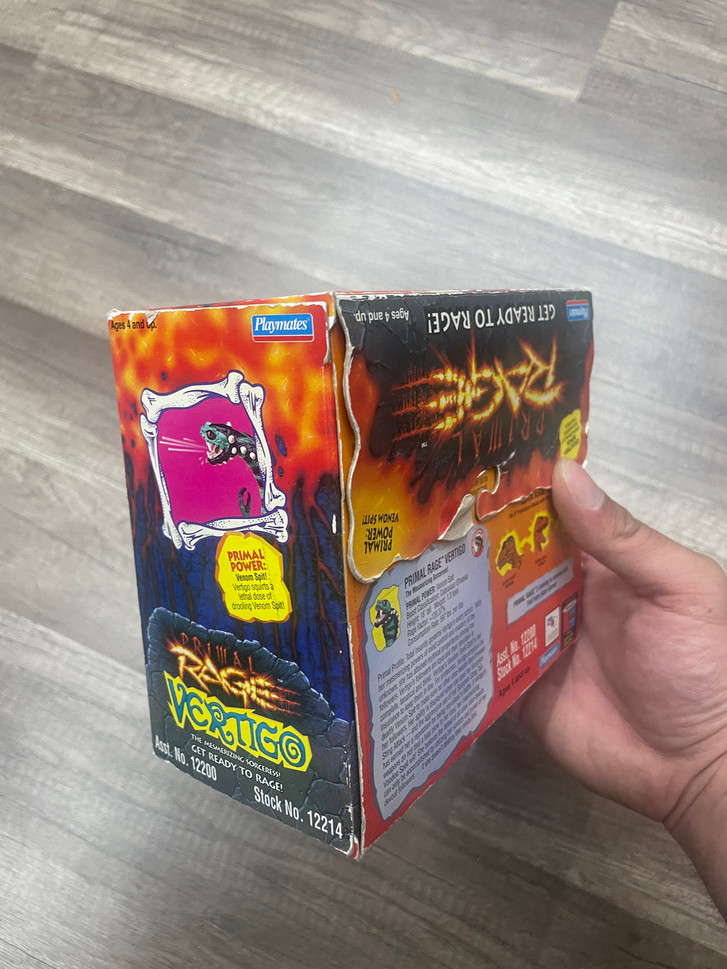 Vintage Primal Rage “VERTIGO” Action Figure